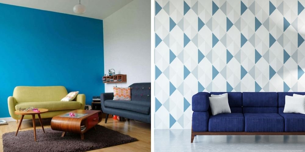 Which is better, wallpaper or paint?